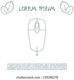 mouse scroll icon