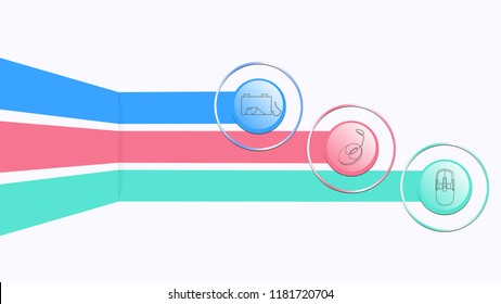 Mouse sign illustration. Vector.
