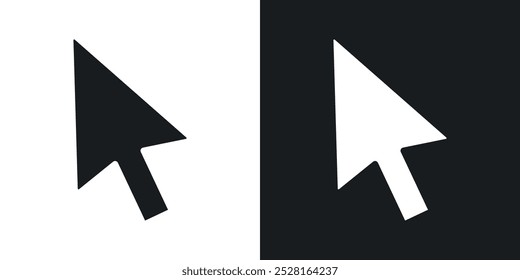 Mouse solid vector icon pack