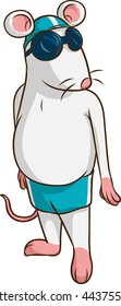 mouse with swimsuit