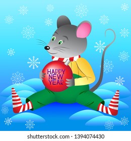 Mouse. Symbol of the new year.