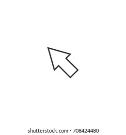 Mouse thin line icon. Icon for user interfaces and web sites. 