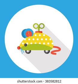 mouse toy flat icon