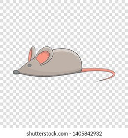 Mouse toy for pet icon. Cartoon illustration of mouse toy for pet vector icon for web design