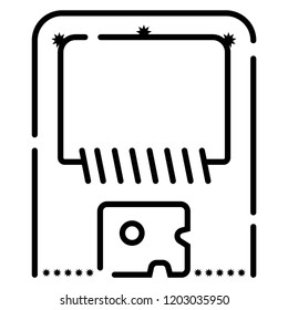 Mouse Trap Icon Vector Illustration