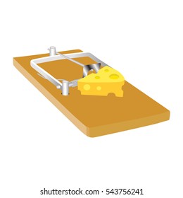 Mouse Trap vector illustration