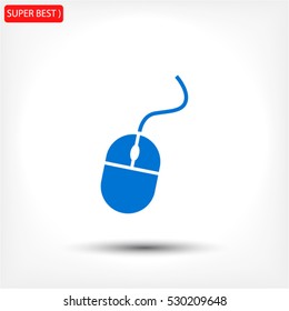 mouse  .Vector icon 10 EPS