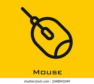 Mouse vector icon