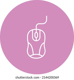 Mouse vector icon. Can be used for printing, mobile and web applications.