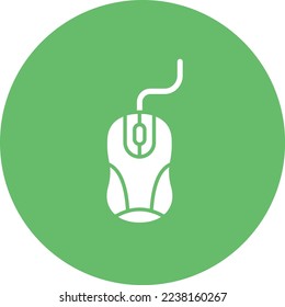 Mouse vector icon. Can be used for printing, mobile and web applications.