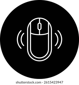 Mouse vector icon. Can be used for printing, mobile and web applications.