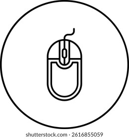 Mouse vector icon. Can be used for printing, mobile and web applications.