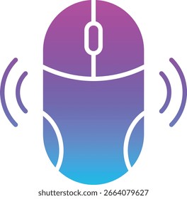 Maus, Vektorsymbol. Kann für Druck-, Mobil- und Web-Anwendungen verwendet werden.