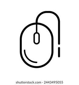 mouse - vector icon	, computer mouse 