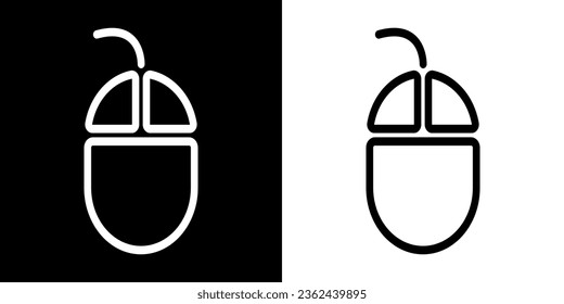 Mouse vector icon. Computer cursors pointer. Mouse click cursor sign.