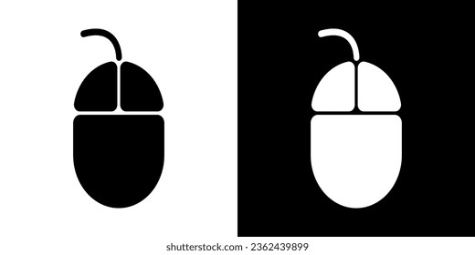 Mouse vector icon. Computer cursors pointer. Mouse click cursor sign.