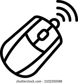 Ilustración de diseño de iconos del vector del ratón