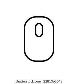 Mouse vector icon flat illustration on white background..eps