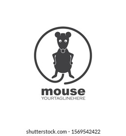 mouse vector icon illustration design template