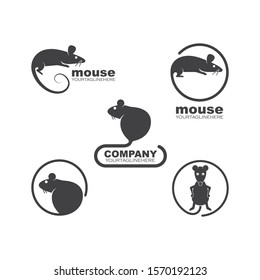 mouse vector icon illustration design template