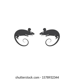 mouse vector icon illustration design template