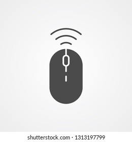 Mouse vector icon sign symbol
