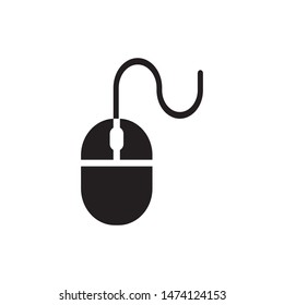 mouse vector icon simple design