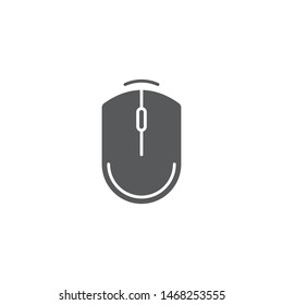 Mouse vector icon symbol isolated on white background