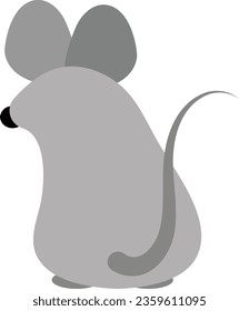 Mouse vector image or clip art