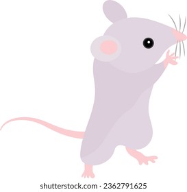 Imagen del vector del ratón o clipart