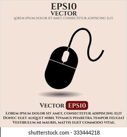 Mouse vector symbol
