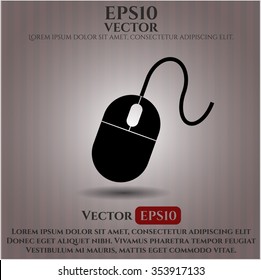 Mouse vector symbol