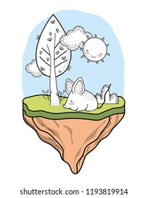 Mouse wild animal cartoon