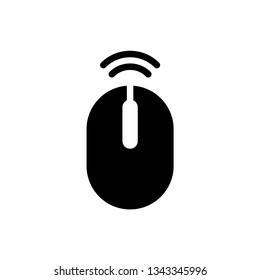 Mouse Wireless Icon Vector