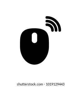 mouse wireless vector icon