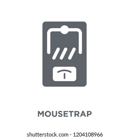 mousetrap icon. mousetrap design concept from Electronic devices collection. Simple element vector illustration on white background.