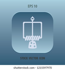 Mousetrap icon, web design element