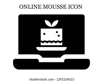 Mousse search icon. Editable Mousse search icon for web or mobile.