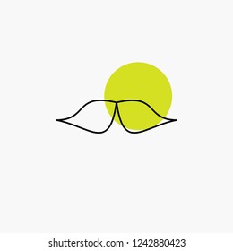 moustache, Hipster, movember, male, men Line Icon