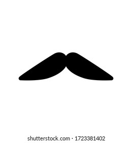 moustache icon or logo isolated sign symbol vector illustration - high quality black style vector icons
