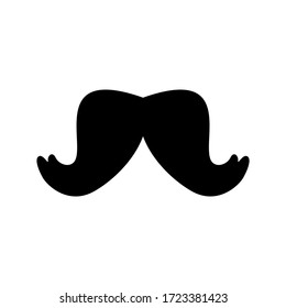 moustache icon or logo isolated sign symbol vector illustration - high quality black style vector icons
