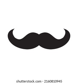 moustache icon vector illustration symbol