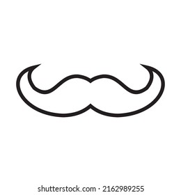 moustache icon vector illustration symbol