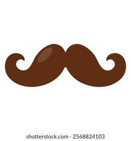 moustache man icon isolated design