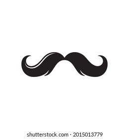 Conjuntos de íconos de Mustache para barber logo barber tienda y diseño retro