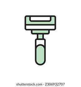 Ilustración del vector de iconos de rompeolas