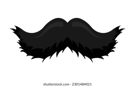 Moustache vector image or clipart
