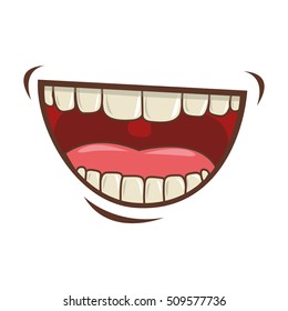 Mouth Cartoon Icon