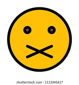 Mouth Closed Smiley