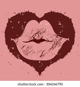 Mouth digital design, vector illustration 10 eps graphic